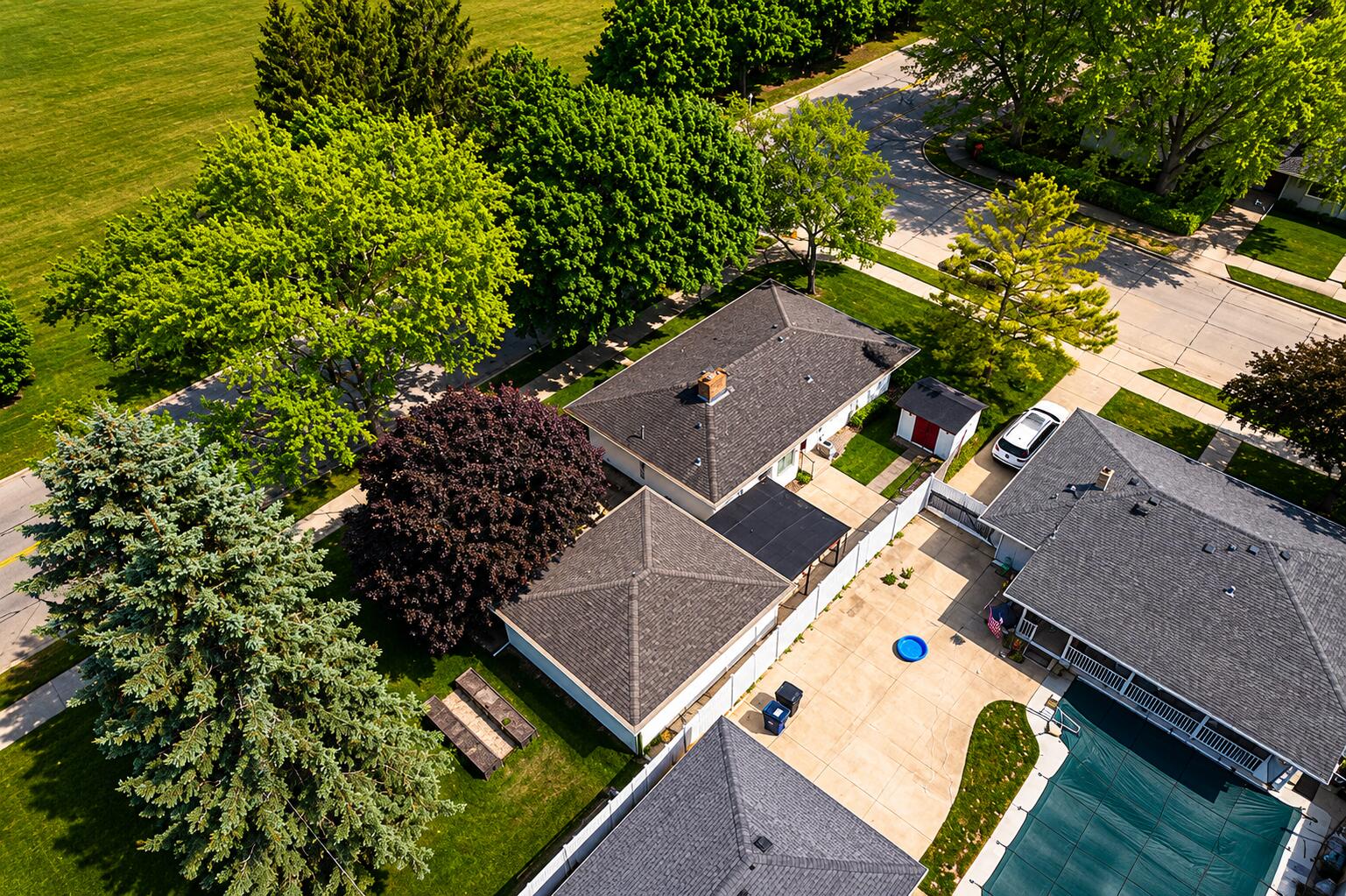 3520 Knoll Place Racine, WI 53403 - Photo 31 of 32 Ariel