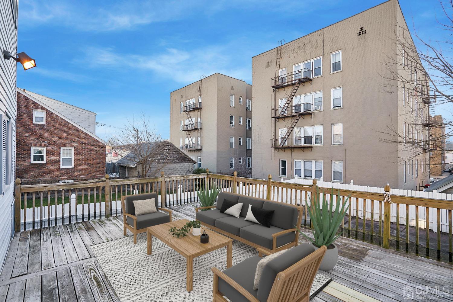 296 Argyle Place Kearny, NJ 07032 - Photo 33 of 38 a view of a balcony with furniture