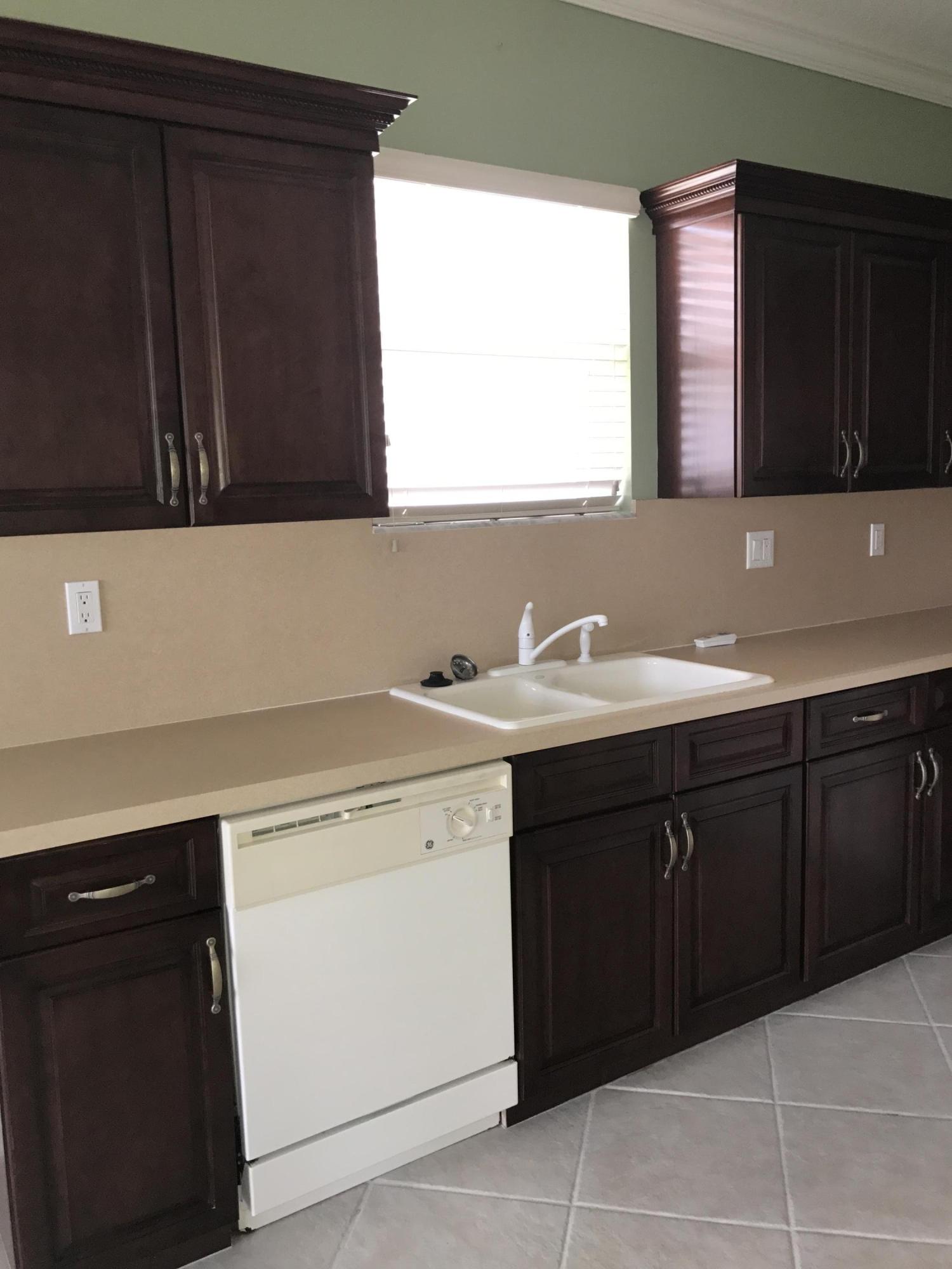 Window over sink in kitchen