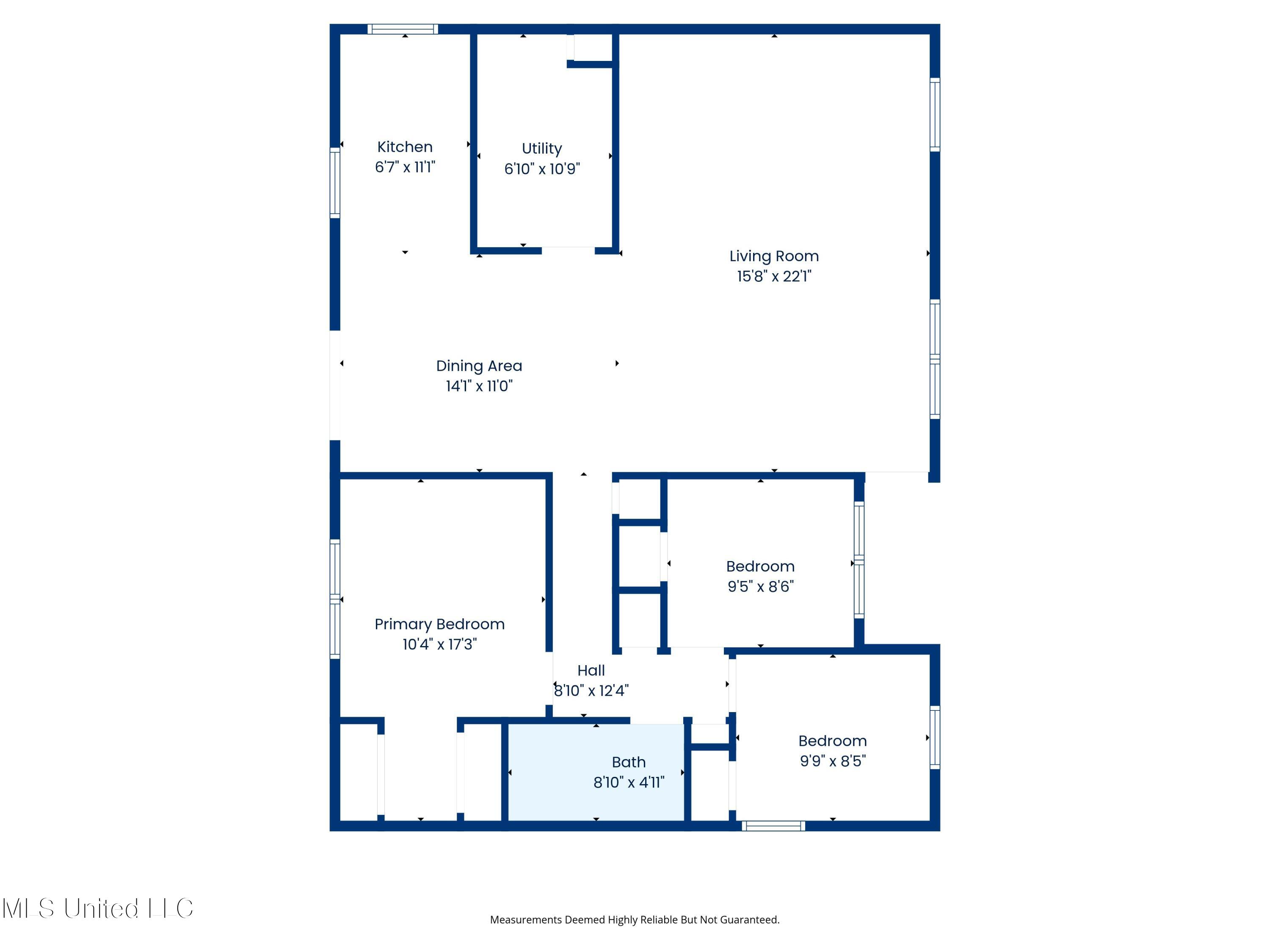 2718 Ridgeway Drive Gautier, MS 39553 - Photo 16 of 16 1-Floorplan_1