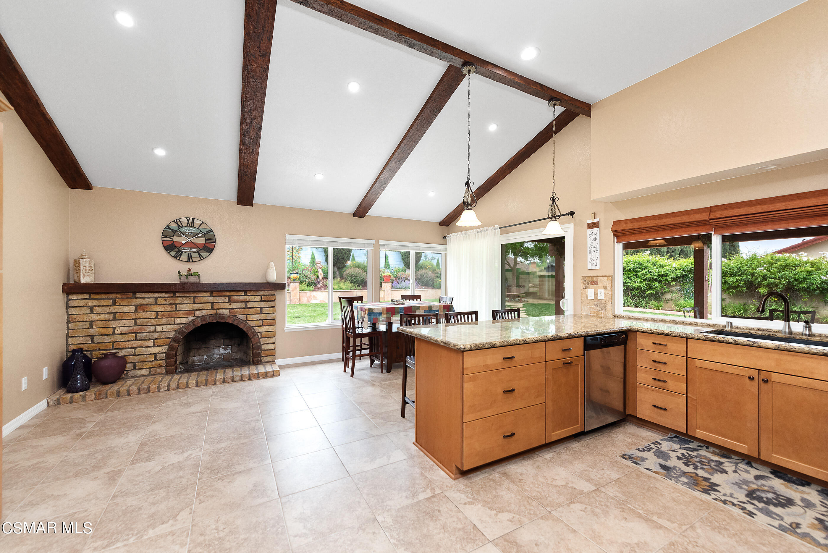 852 Weaver Street Simi Valley, CA 93065 - Photo 15 of 45 a open kitchen that has a lot of cabinets in it