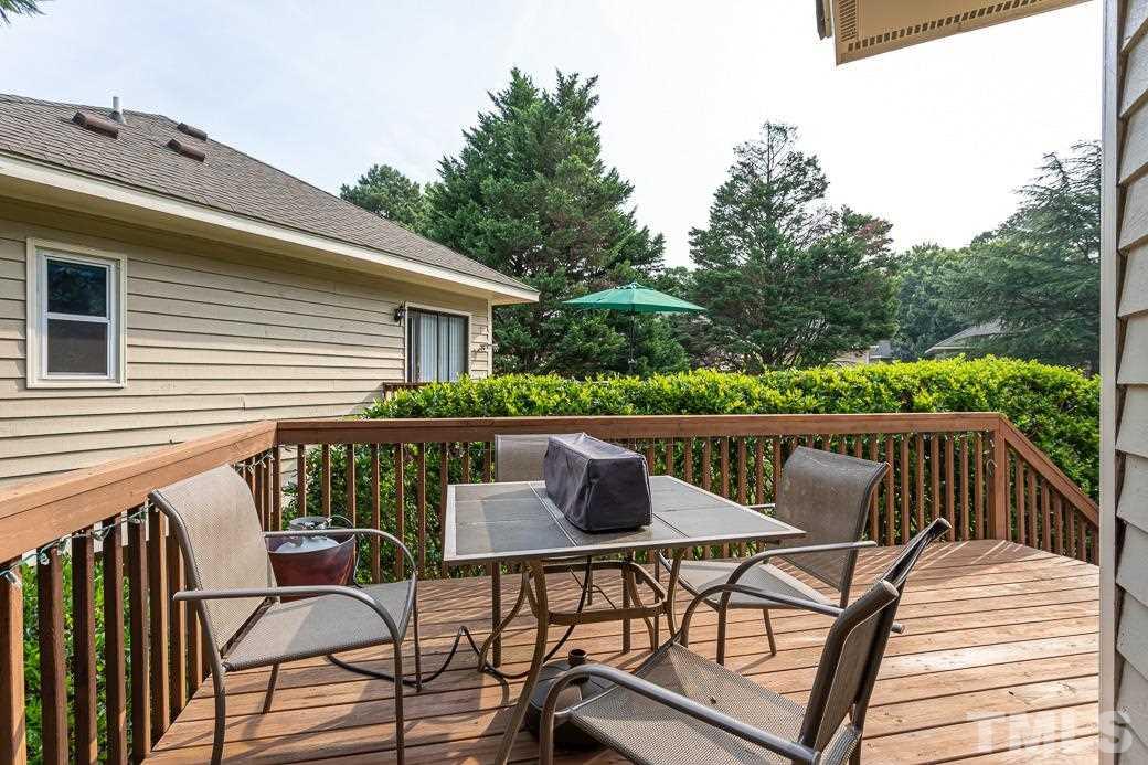 3306 Mill Run, Unit 3306 Raleigh, NC 27612 - Photo 7 of 24 a view of balcony with furniture and stove