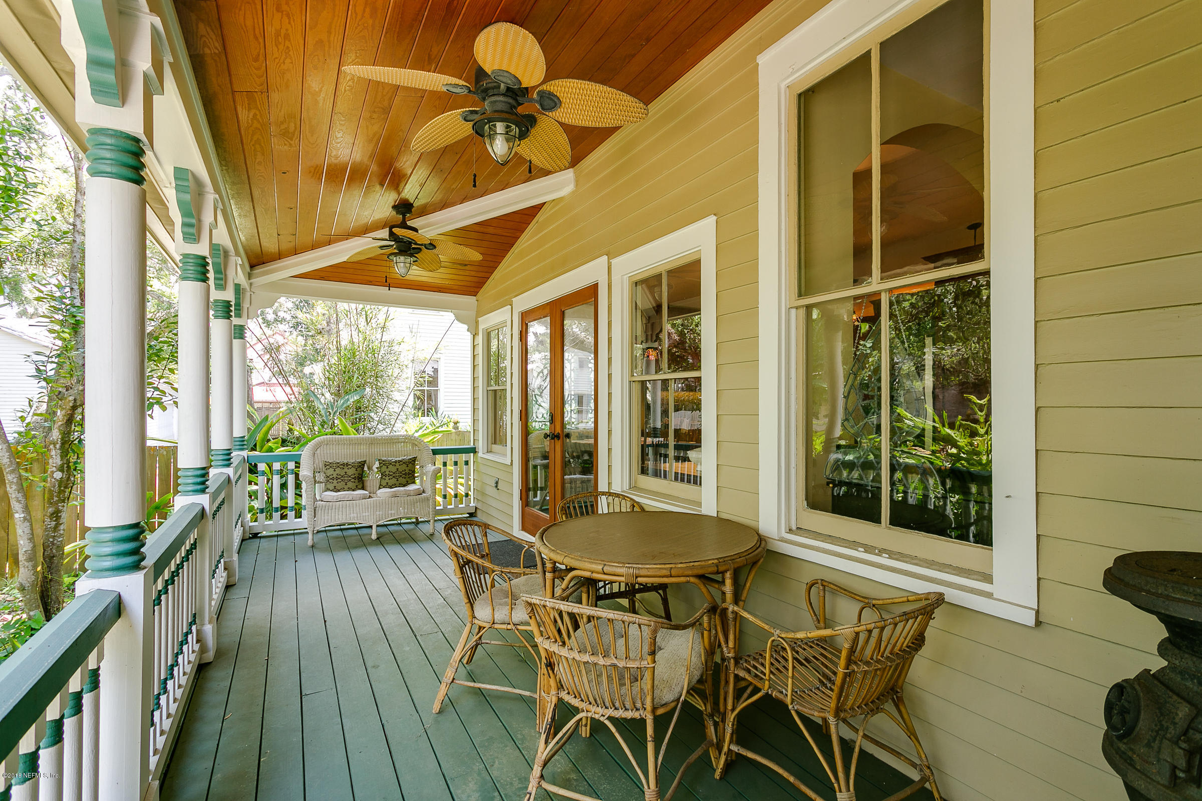 25 Riberia Street St. Augustine, FL 32084 - Photo 21 of 43 Back_Porch_View_1