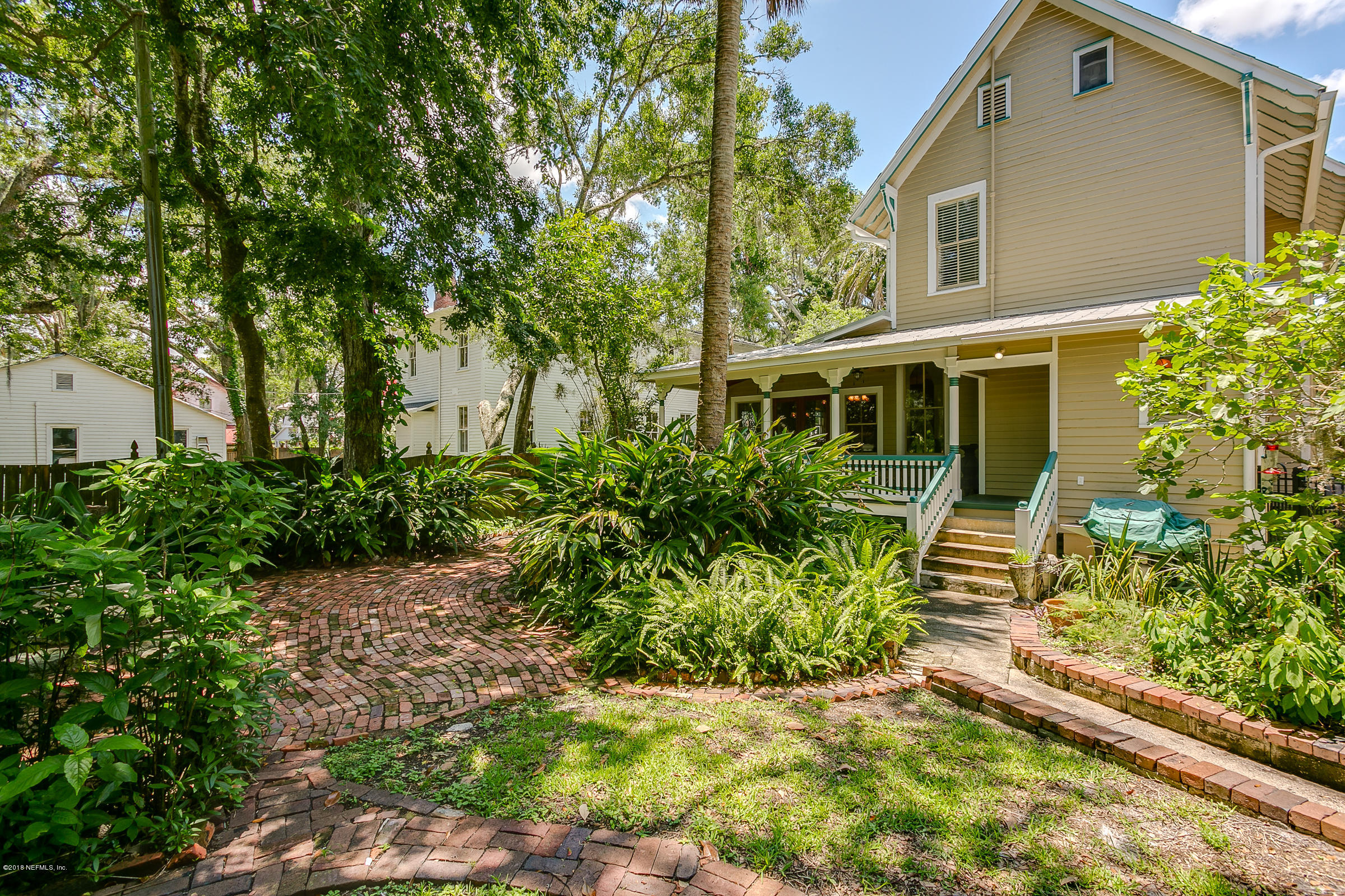 25 Riberia Street St. Augustine, FL 32084 - Photo 42 of 43 Brick_Patio_-_Back_of_Home