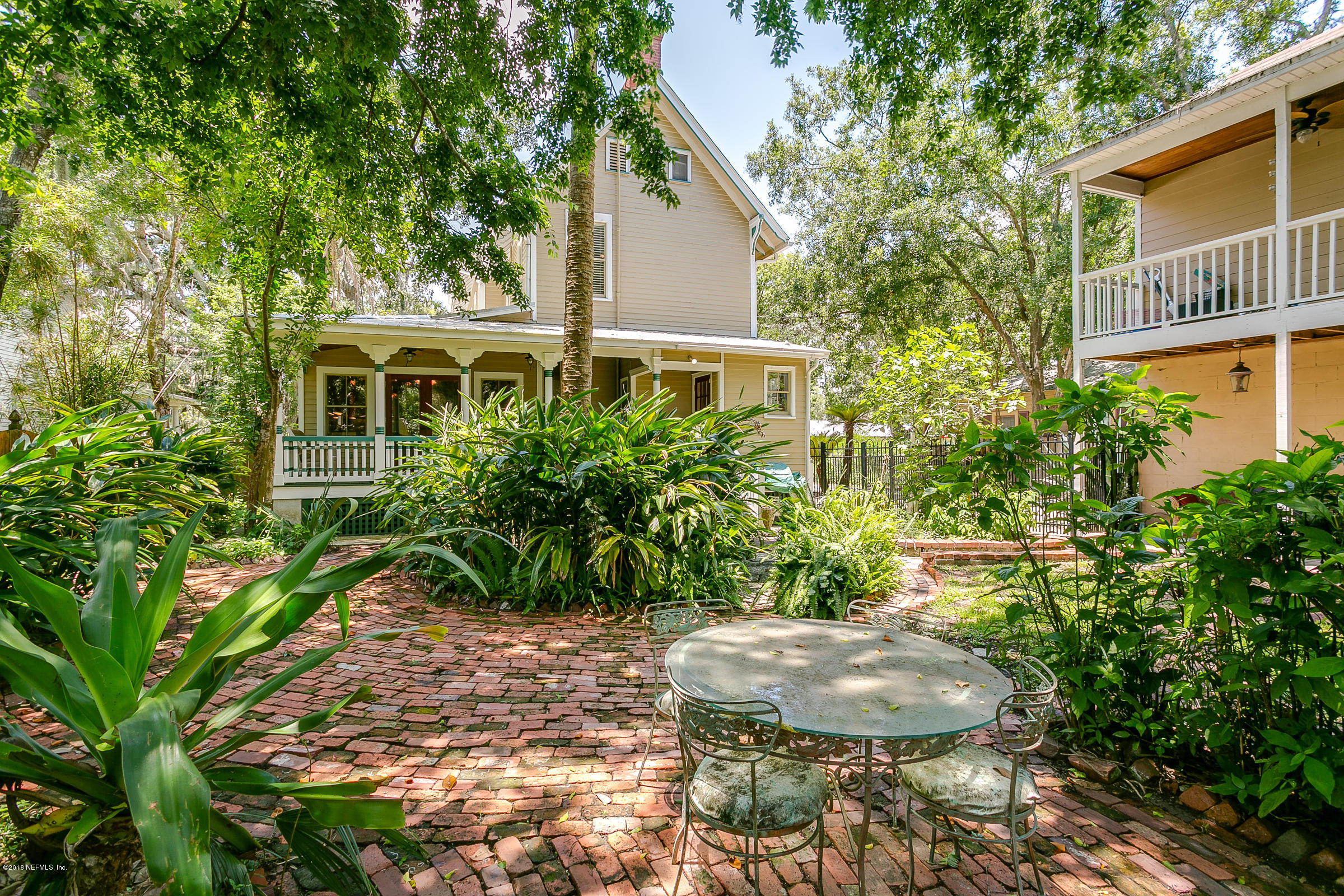 25 Riberia Street St. Augustine, FL 32084 - Photo 43 of 43 Brick_Patio_View_2