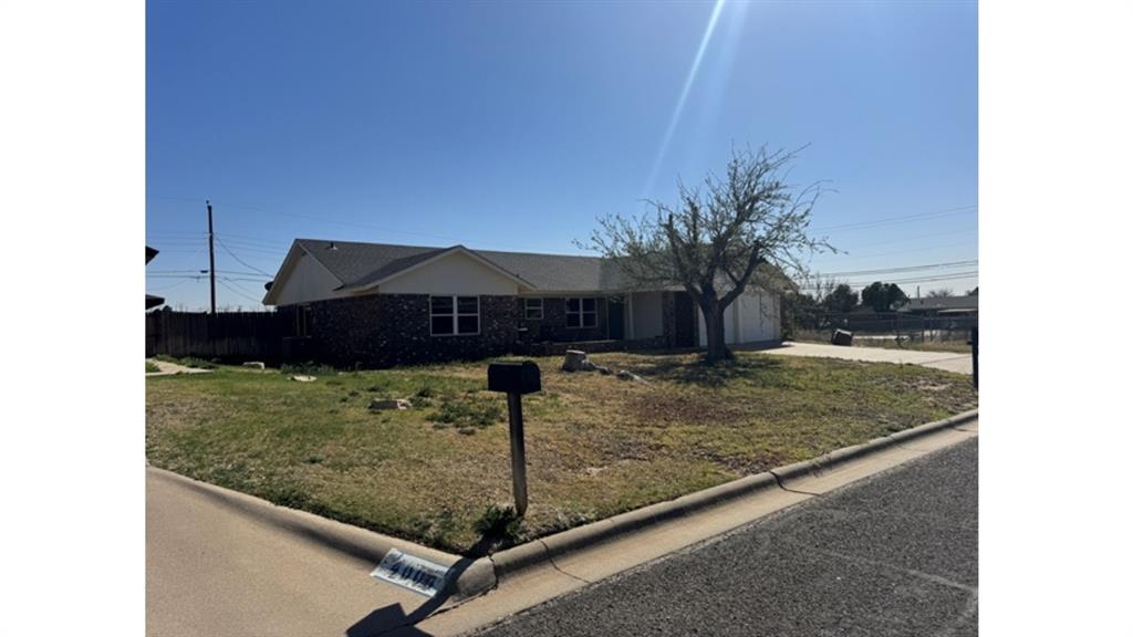 4004 Vicky Street Big Spring, TX 79720 - Photo 37 of 37 Single story home featuring an attached garage and concrete driveway
