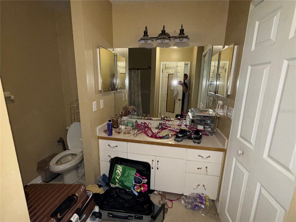 4530 Swinger Road Dover, FL 33527 - Photo 12 of 14 a bathroom with a sink mirror vanity and toilet