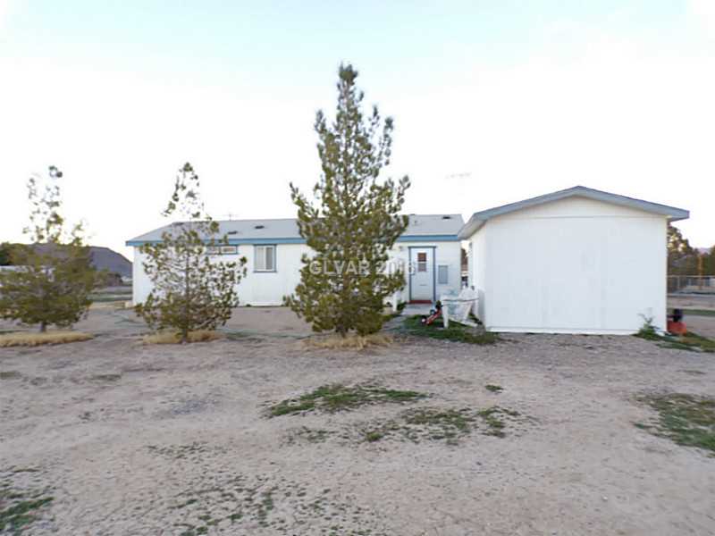 3981 Horn Road Pahrump, NV 89048 - Photo 17 of 18 Exterior Back.
