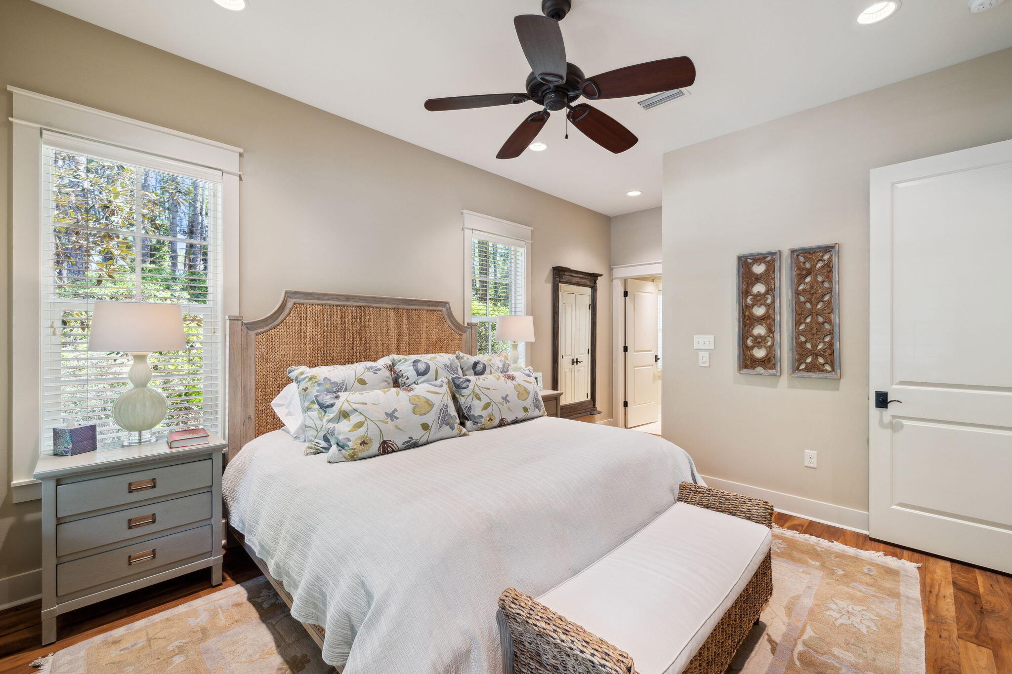 45 Plimsoll Way Santa Rosa Beach, FL 32459 - Photo 19 of 42 a bedroom with a large bed and a window