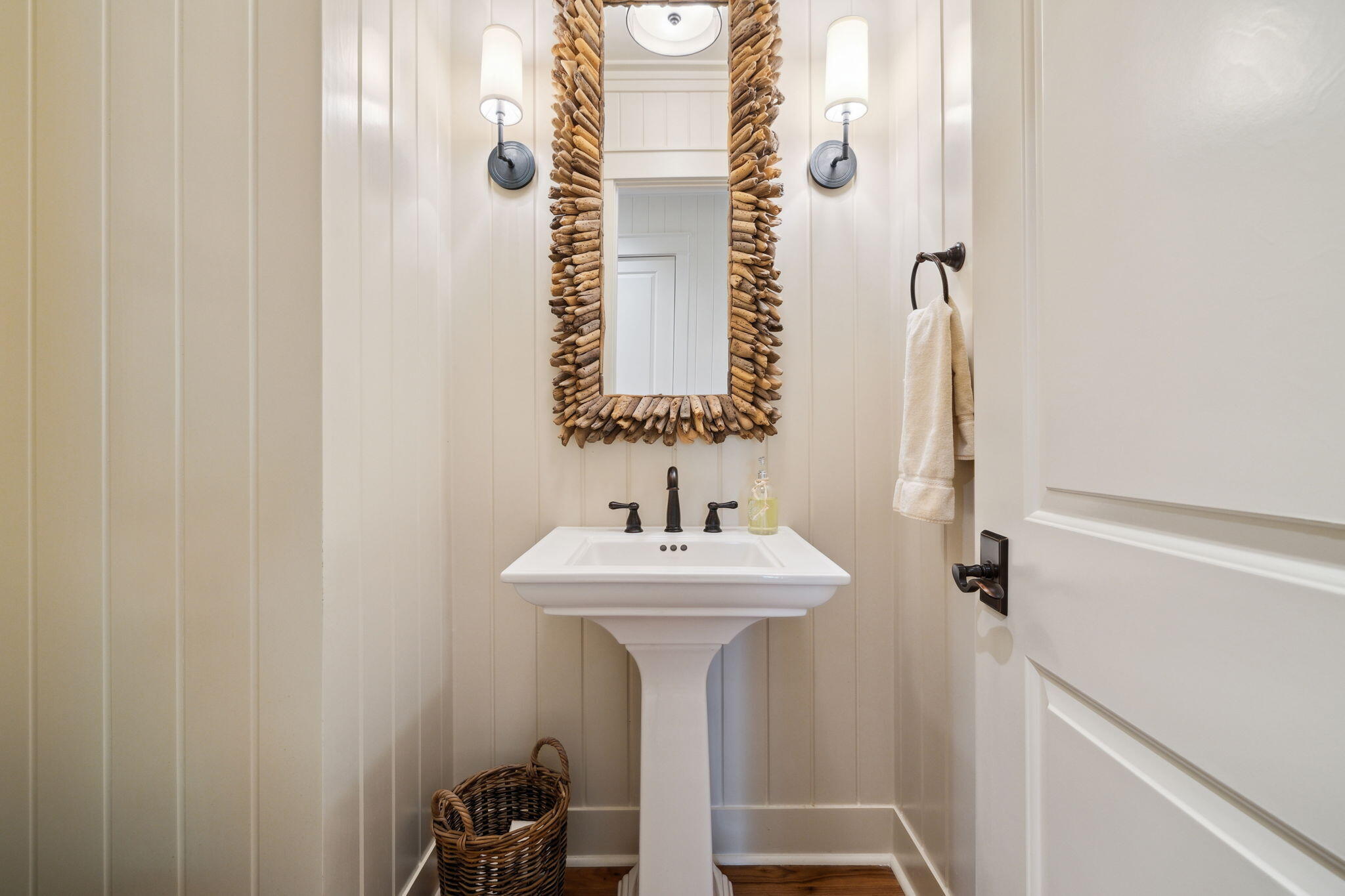 45 Plimsoll Way Santa Rosa Beach, FL 32459 - Photo 23 of 42 a bathroom with a sink and a mirror