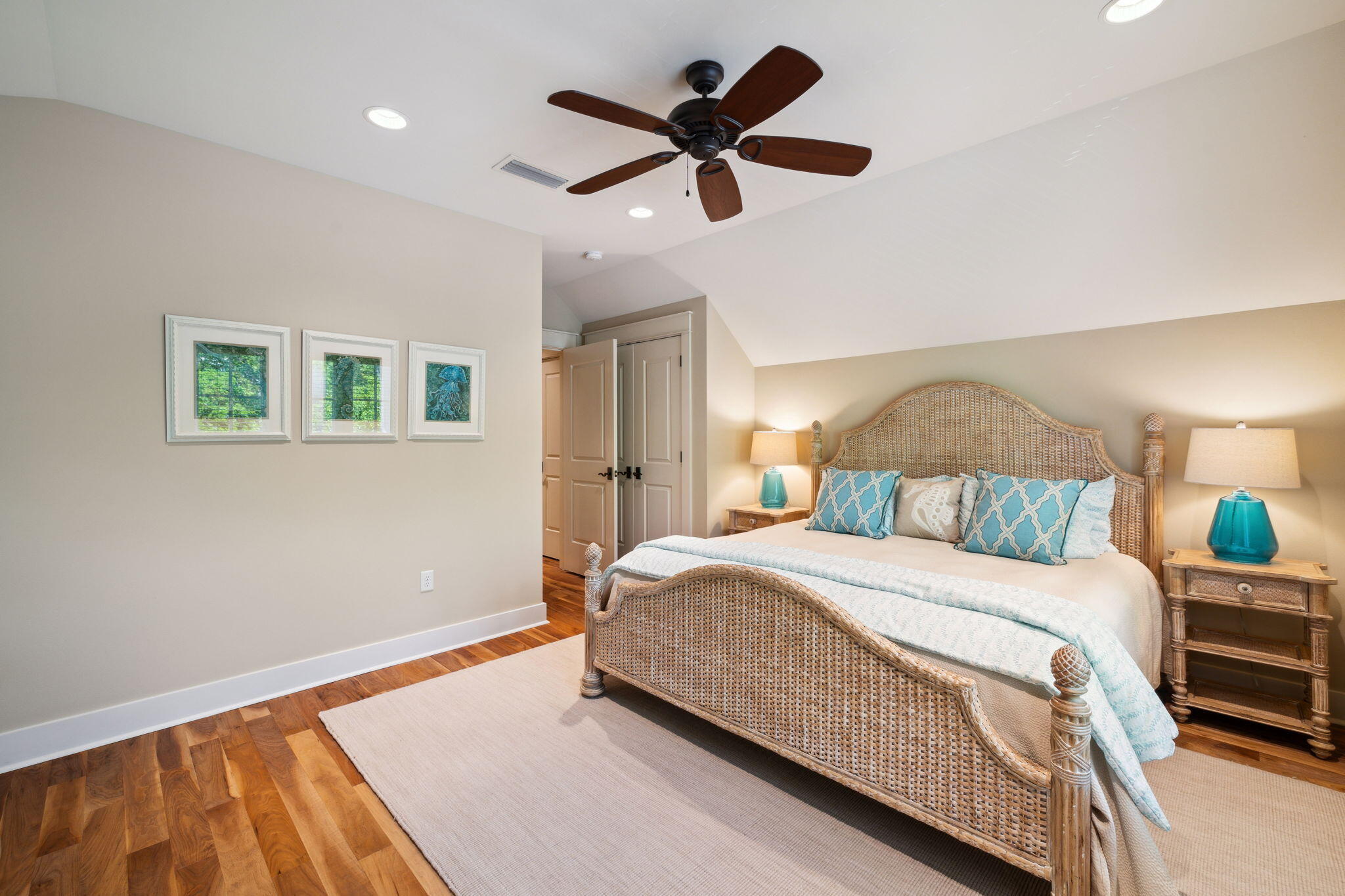 45 Plimsoll Way Santa Rosa Beach, FL 32459 - Photo 31 of 42 a bedroom with a bed and a large window