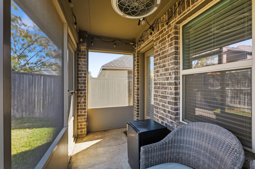 3921 Madison Lane Denton, TX 76208 - Photo 31 of 37 a balcony view with a outdoor seating