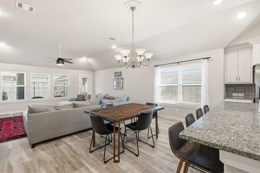 3921 Madison Lane Denton, TX 76208 - Photo 6 of 37 a view of a dining room with furniture window and outside view