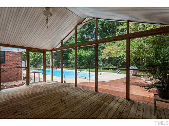 8504 East Lake Court Raleigh, NC 27613 - Photo 22 of 25 Screened Porch