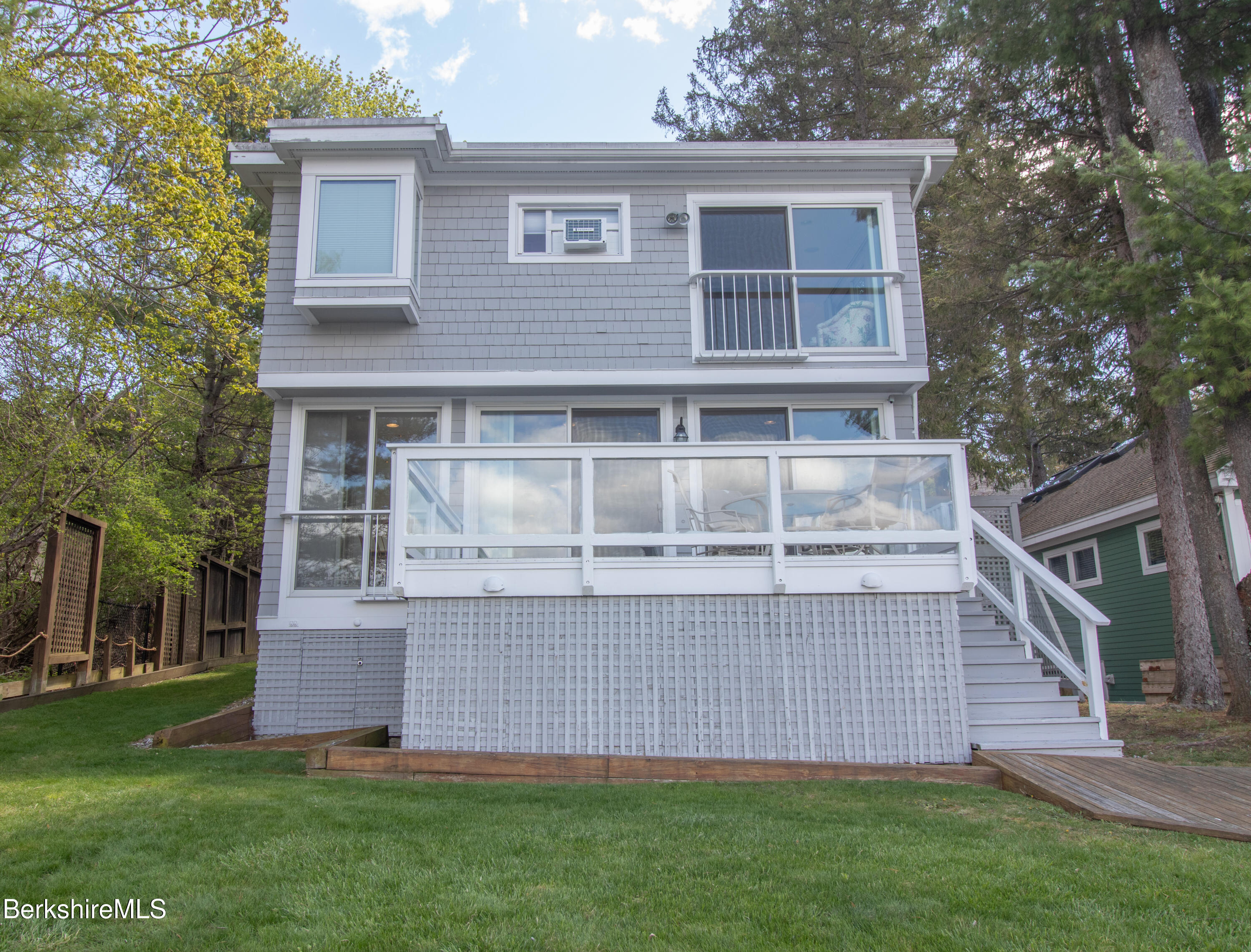 10 Mahkeenac Shores Road Stockbridge, MA 01262 - Photo 46 of 50 Rear view from lawn