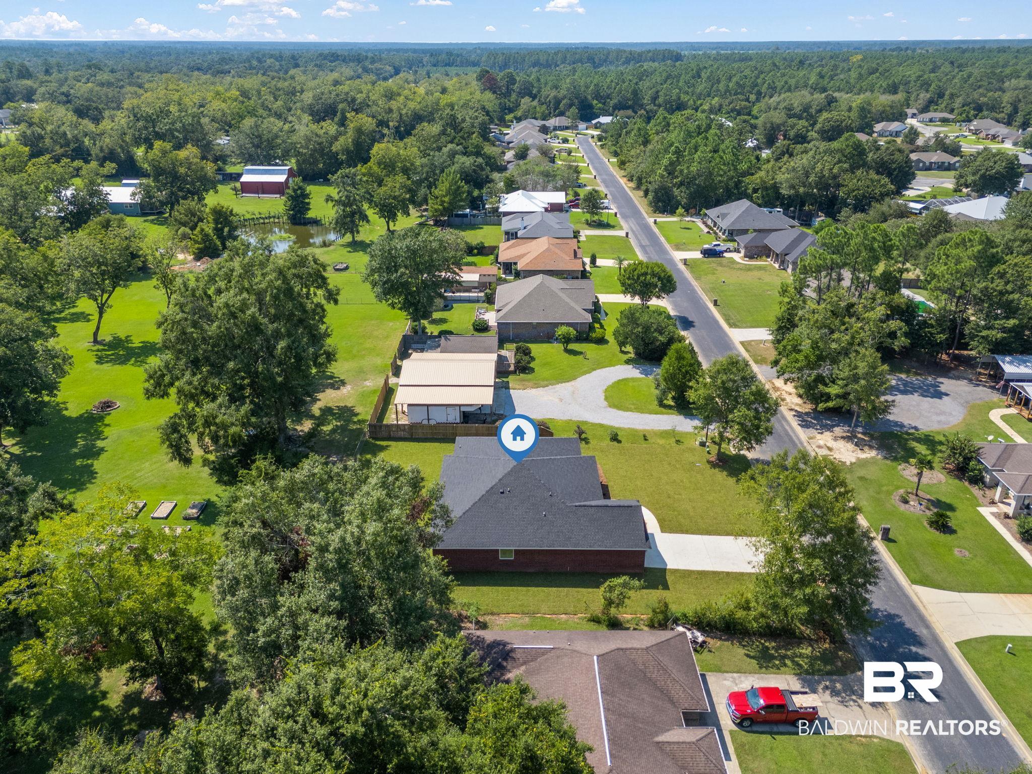 32563 Arbor Ridge Circle Lillian, AL 36549 - Photo 48 of 53 Aerial perspective of suburban area