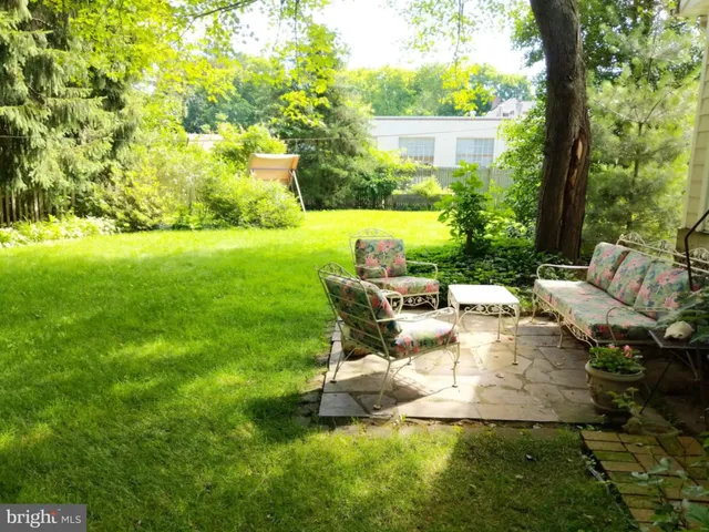 a view of a back yard