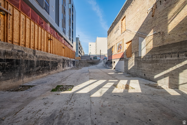 69 East Center Street Provo, UT 84606 - Photo 8 of 17 View of concrete alley