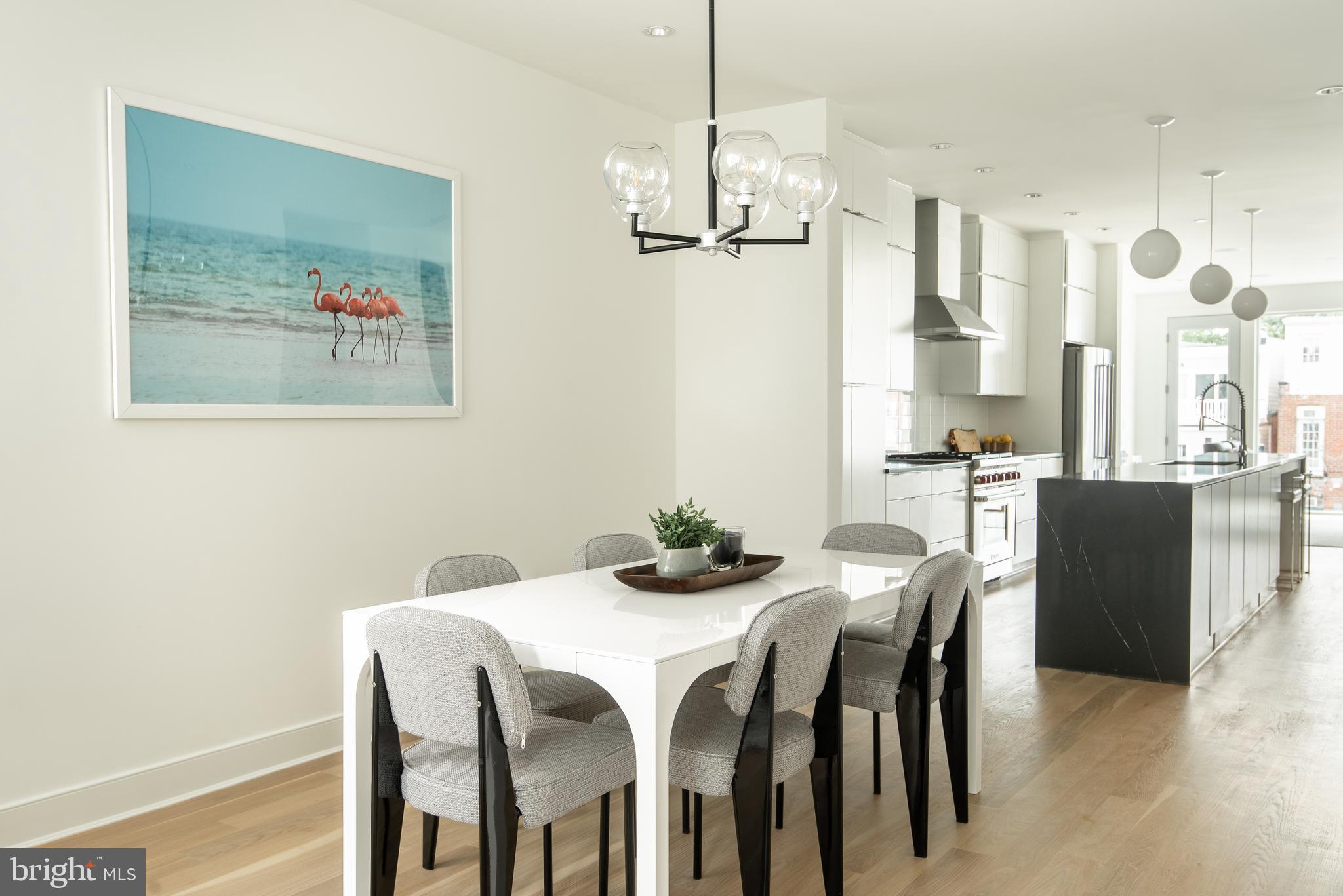 1134 Columbia Road Northwest, Unit 2 Washington, DC 20009 - Photo 3 of 26 Dining space adjacent to the kitchen