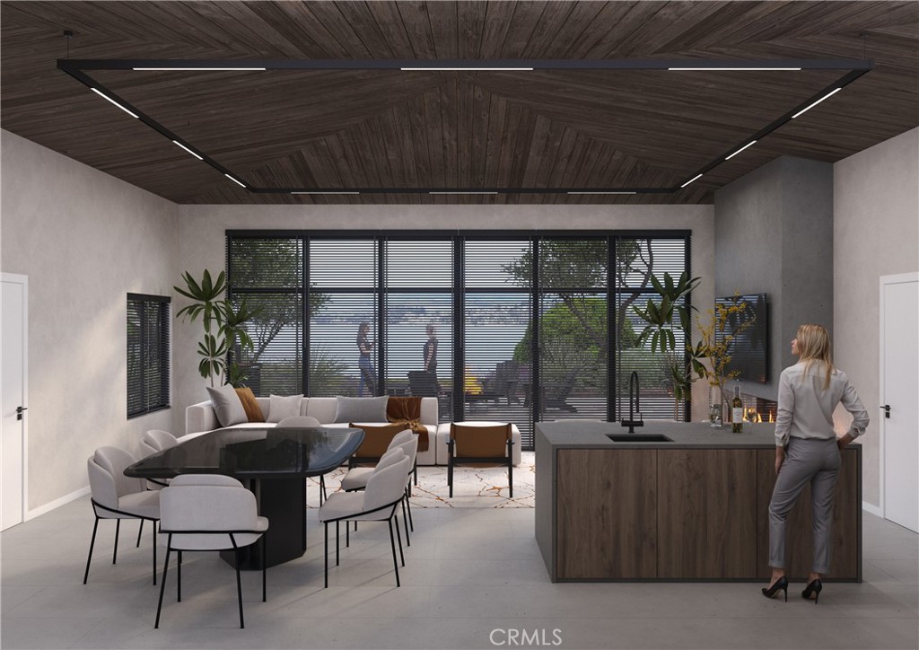 224 Butte Drive Los Osos, CA 93402 - Photo 4 of 20 a dining room with furniture and a floor to ceiling window