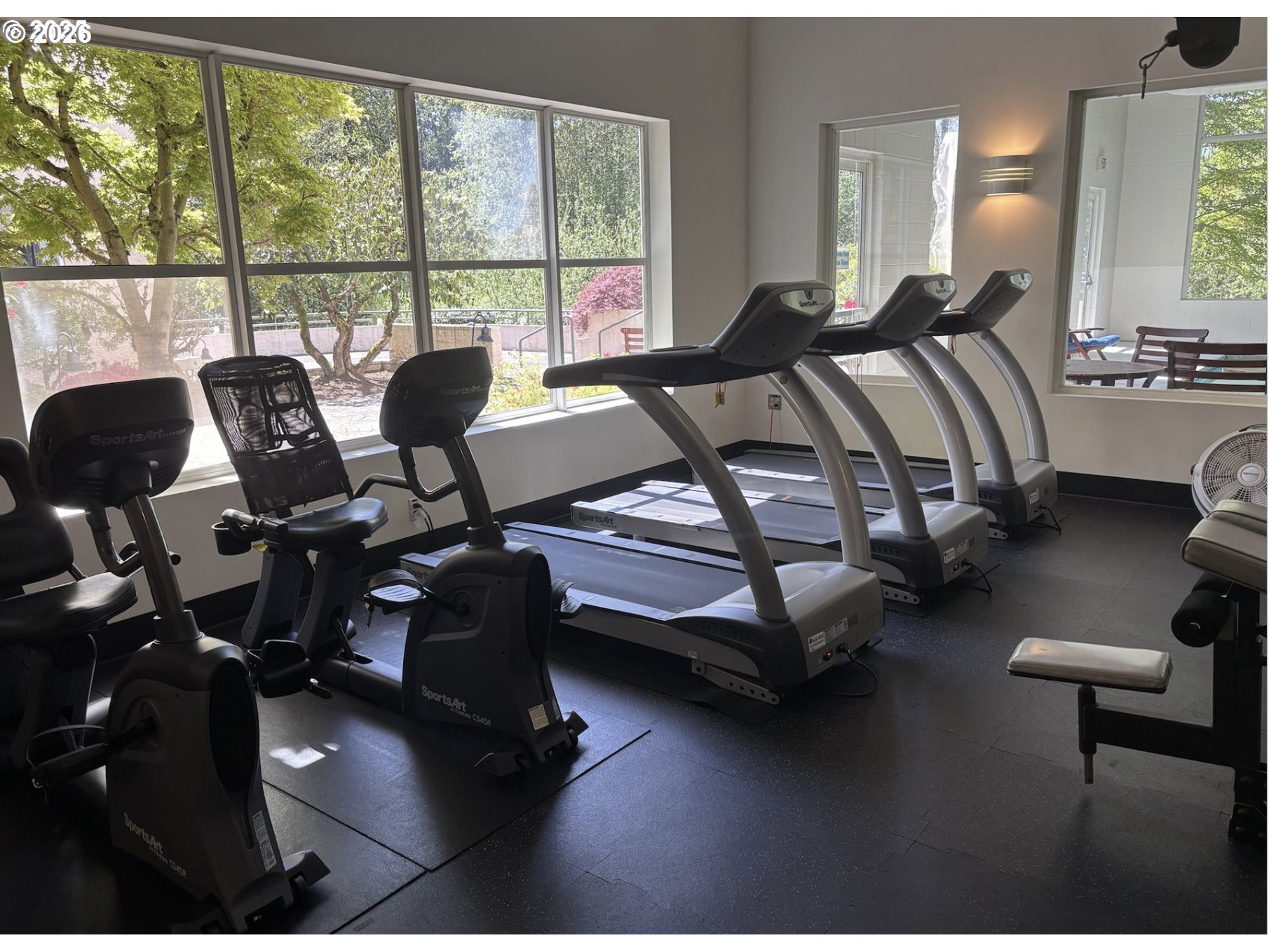 6645 West Burnside Street, Unit 550 Portland, OR 97225 - Photo 32 of 38 a bedroom with furniture and a large window