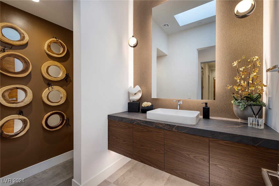 496 Overlook Rim Drive Henderson, NV 89012 - Photo 20 of 48 Residence 2 Model Home Powder Room