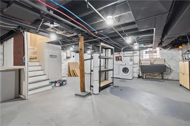 a view of balcony with two chairs
