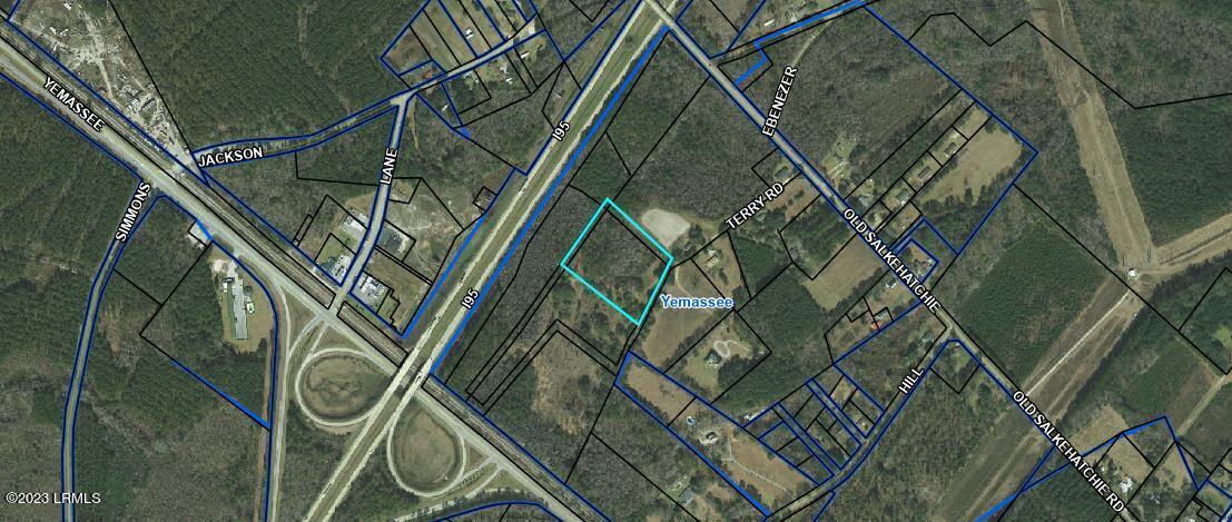 Tbd Terry Road Yemassee, SC 29945 - Photo 11 of 11 Parcel A & B Map