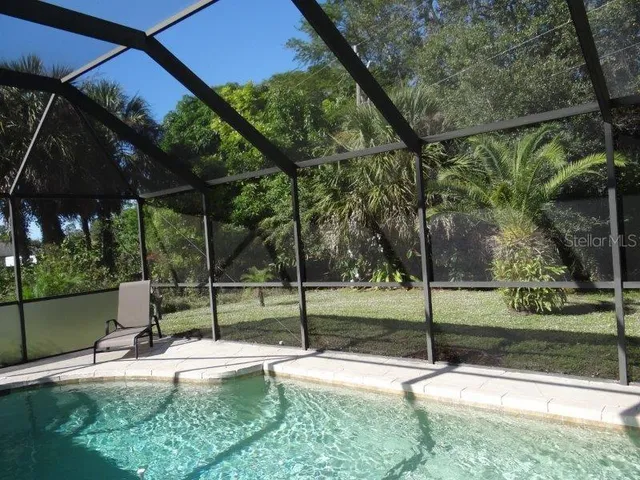 a view of a park with a bench