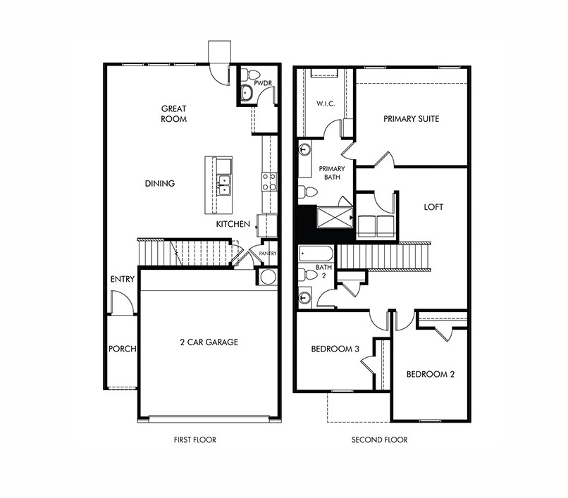 164 Cinnabar Lane, Unit 5 Kyle, TX 78640 - Photo 6 of 7 View of room layout