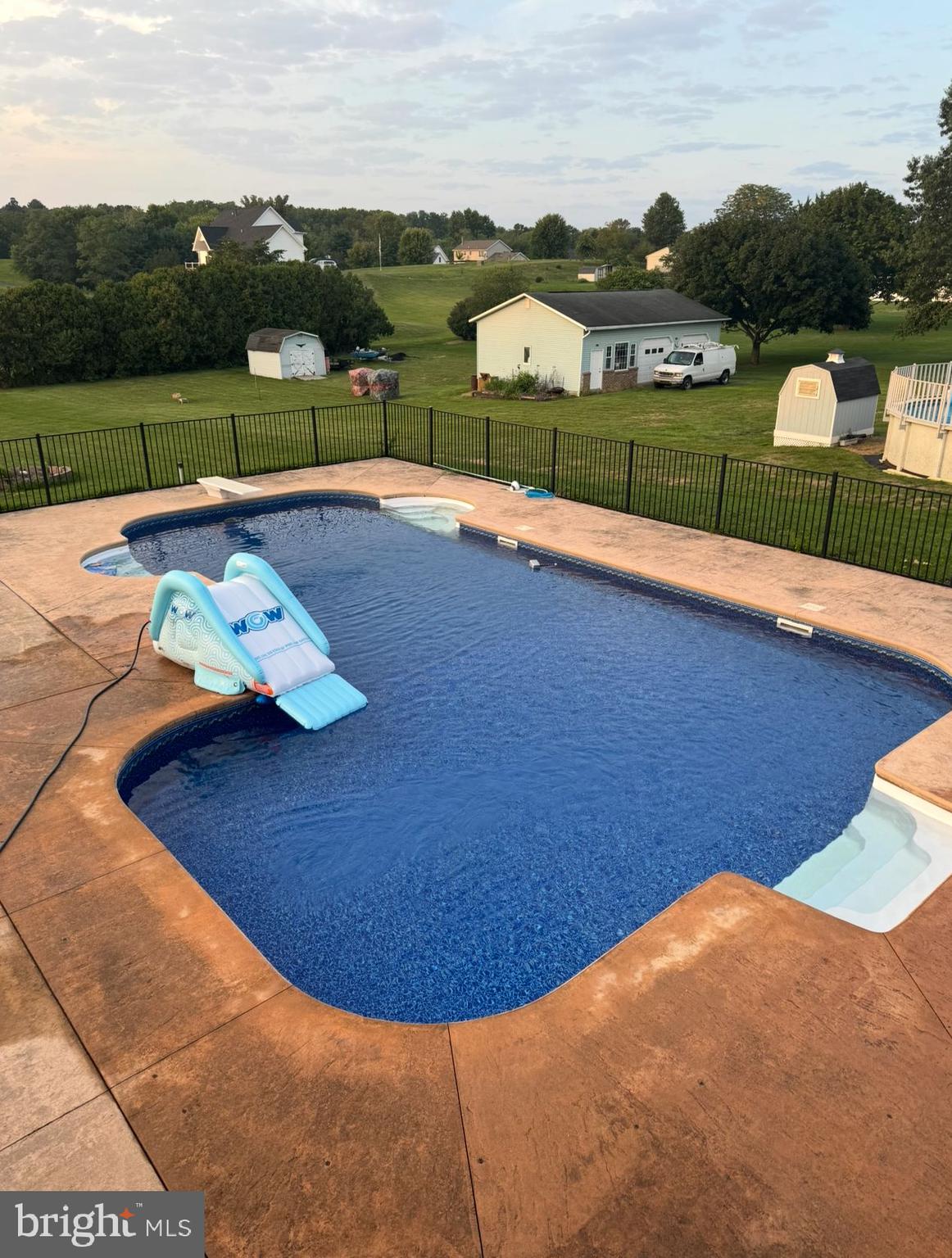 8806 Devonshire Heights Road Hummelstown, PA 17036 - Photo 34 of 45 Inground Salt-Water Pool w/ NEW Liner