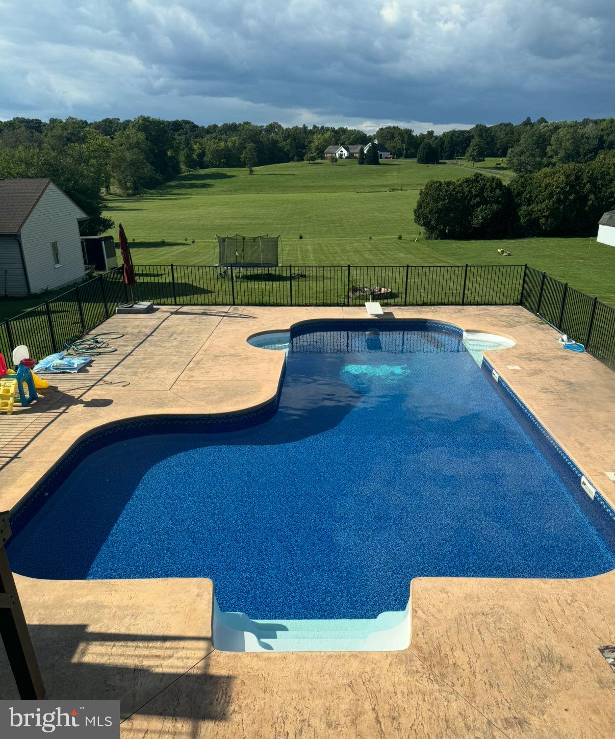 8806 Devonshire Heights Road Hummelstown, PA 17036 - Photo 35 of 45 Inground Salt-Water Pool - View 2