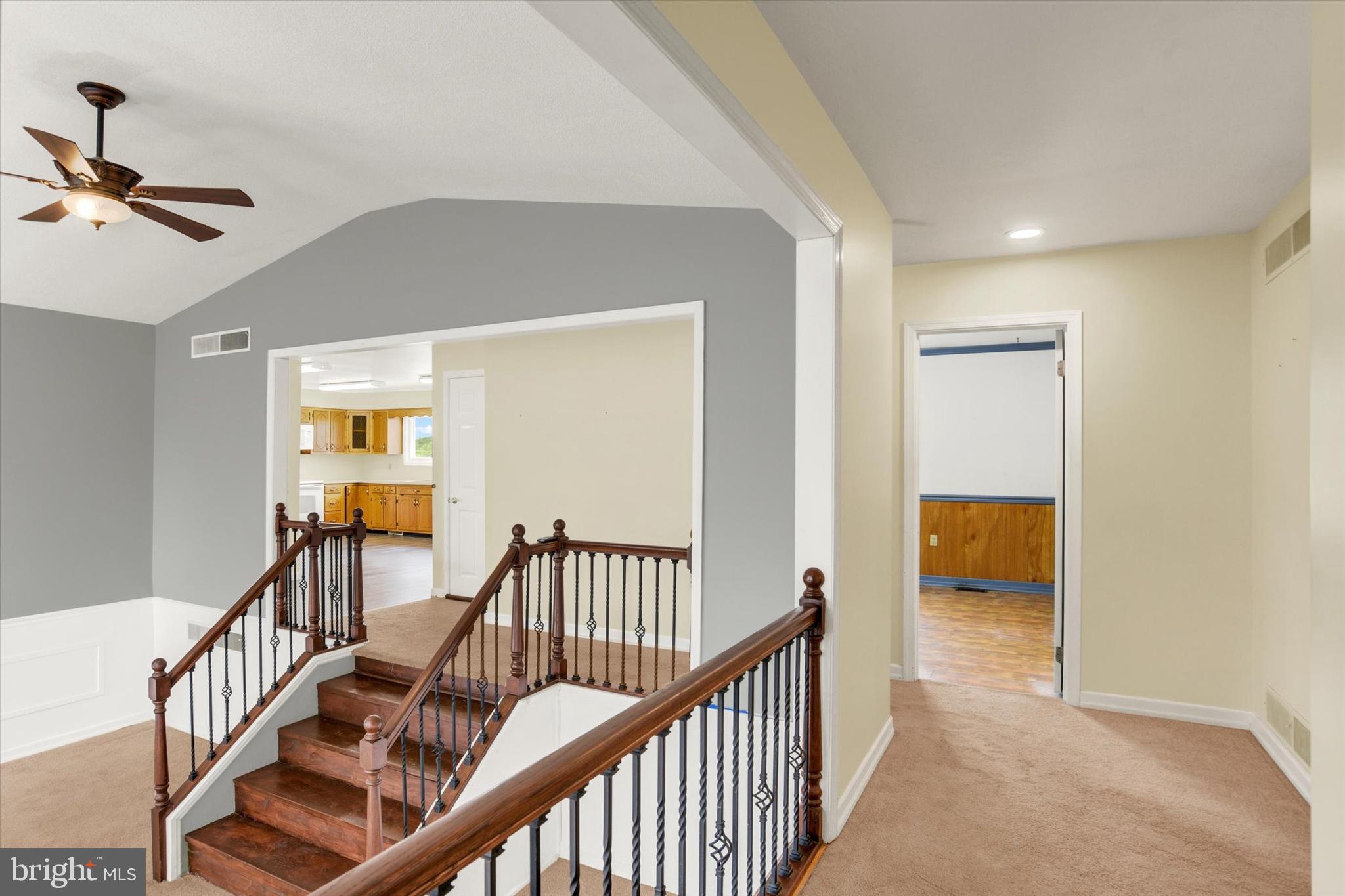 8806 Devonshire Heights Road Hummelstown, PA 17036 - Photo 4 of 45 Entrance Hall to Sunken LR Stairs