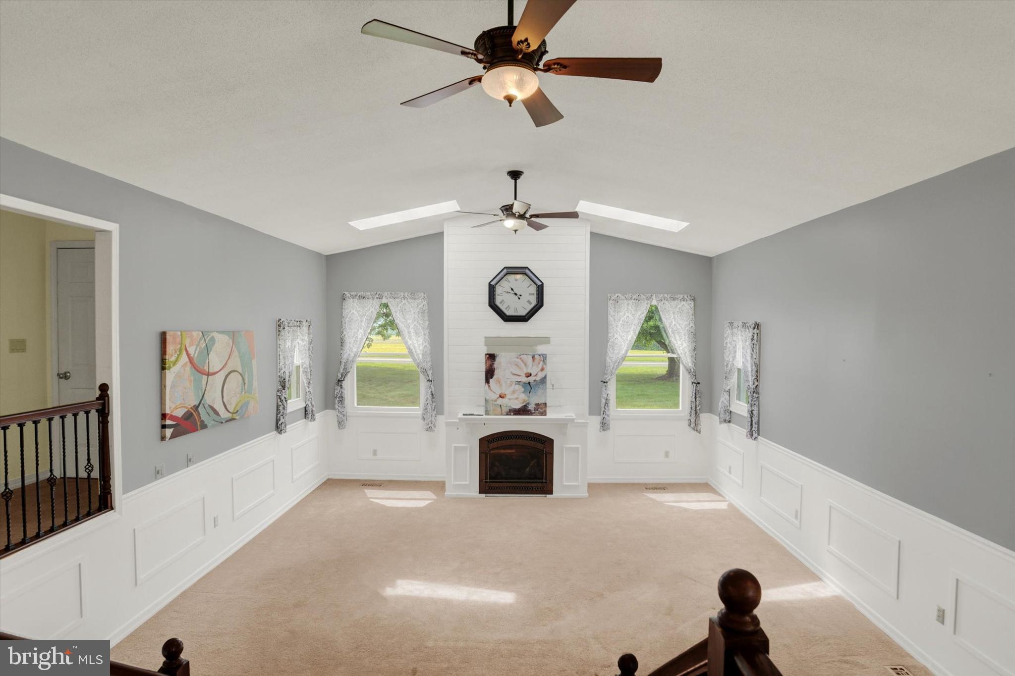 8806 Devonshire Heights Road Hummelstown, PA 17036 - Photo 5 of 45 Living Room w/ Propane Fireplace