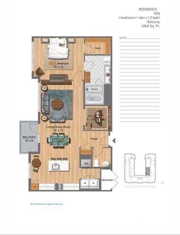 a kitchen with a refrigerator and a stove