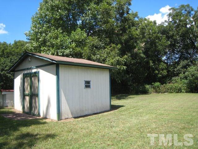 3712 Allen Street West Raleigh, NC 27603 - Photo 20 of 23 a backyard of a house with lots of green space