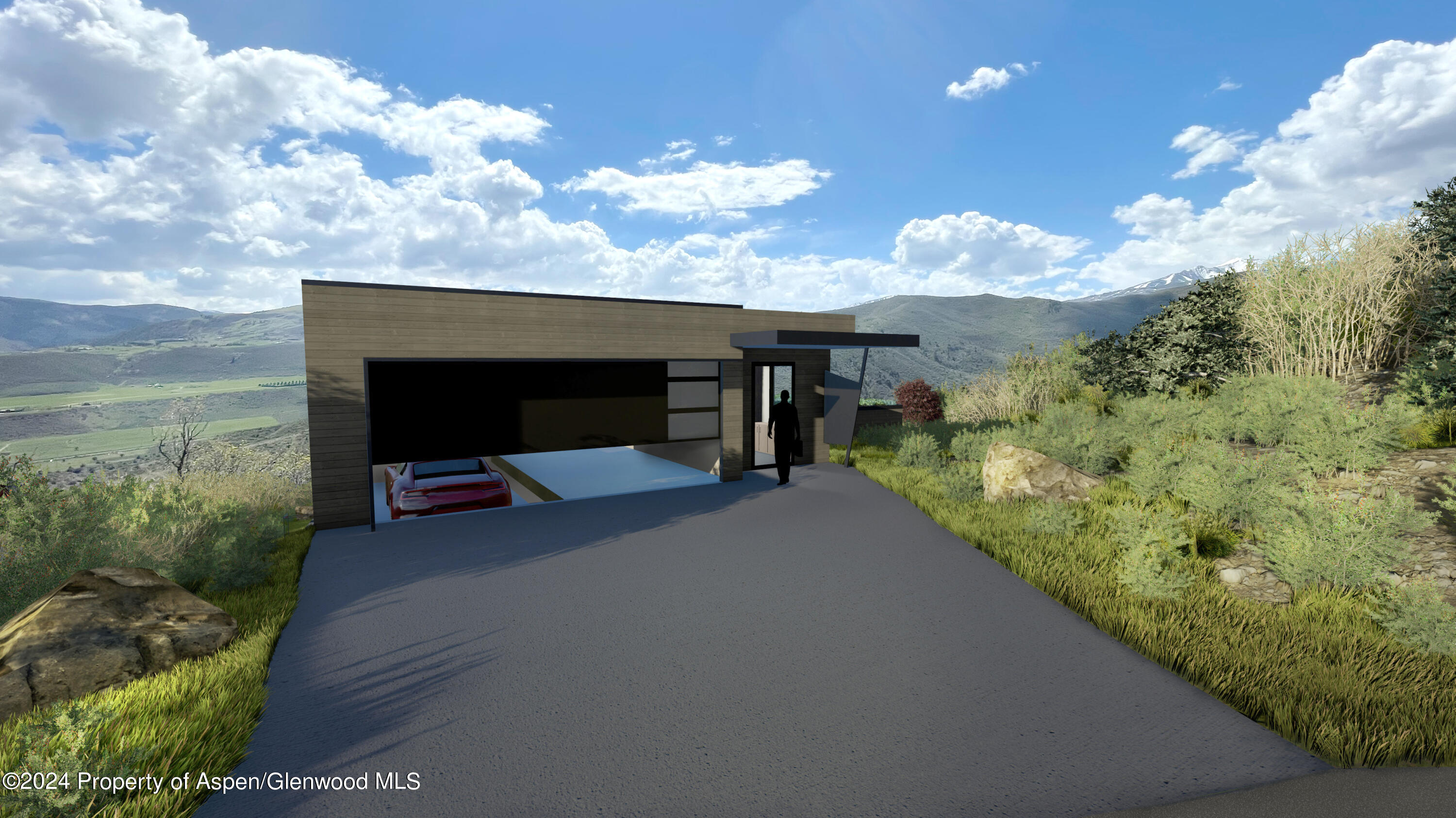 148 Tabula Rasa Lane Aspen, CO 81611 - Photo 8 of 15 a view of a porch with furniture and a yard