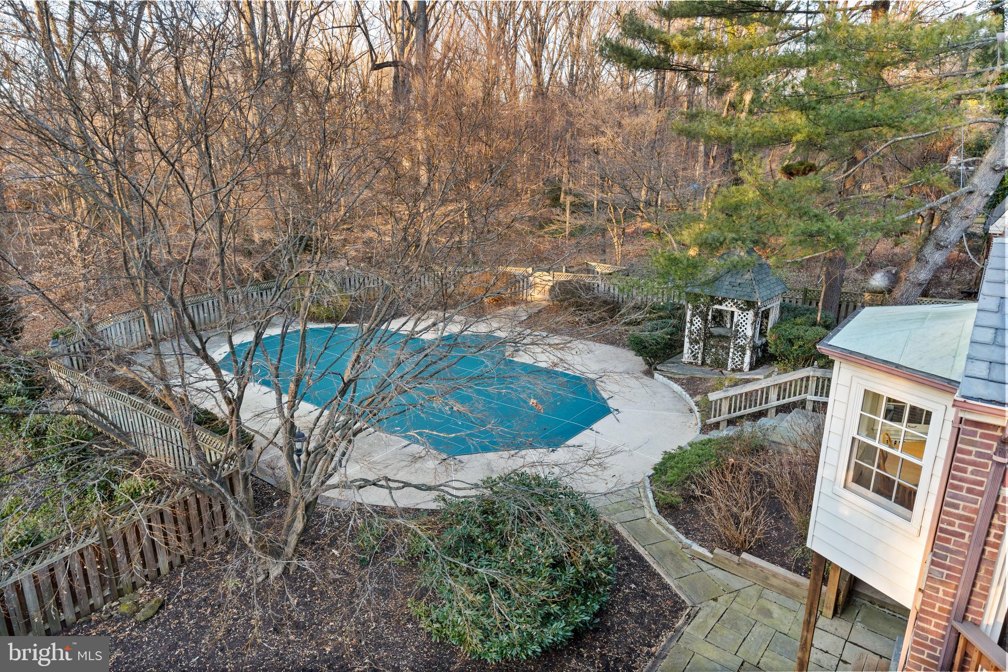 808 Edelblut Drive Silver Spring, MD 20901 - Photo 26 of 40 views of the pool from upstairs