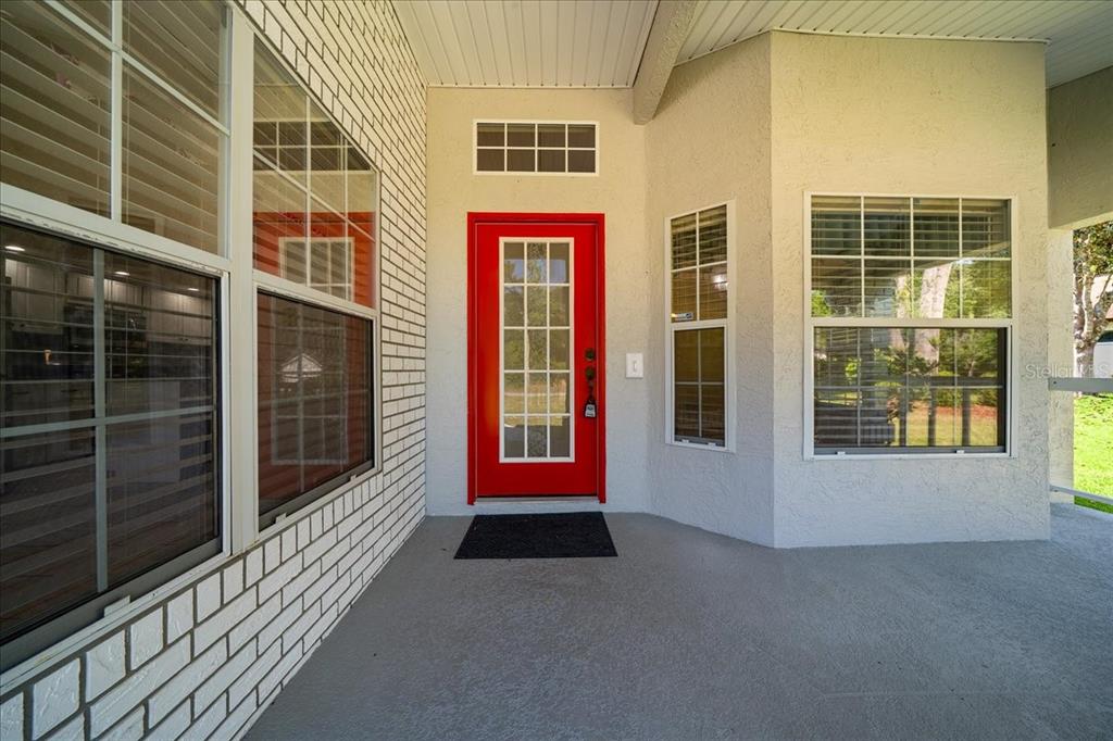 9660 Southwest 196th Avenue Road Dunnellon, FL 34432 - Photo 17 of 67 a view of front door of a house