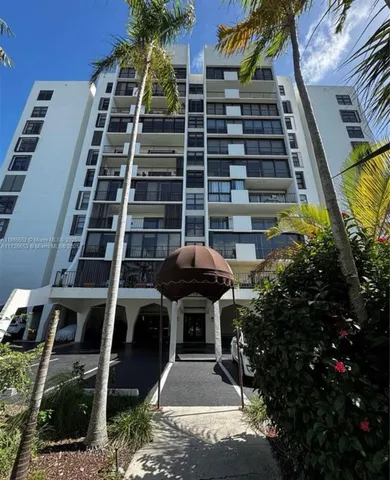 a front view of a building