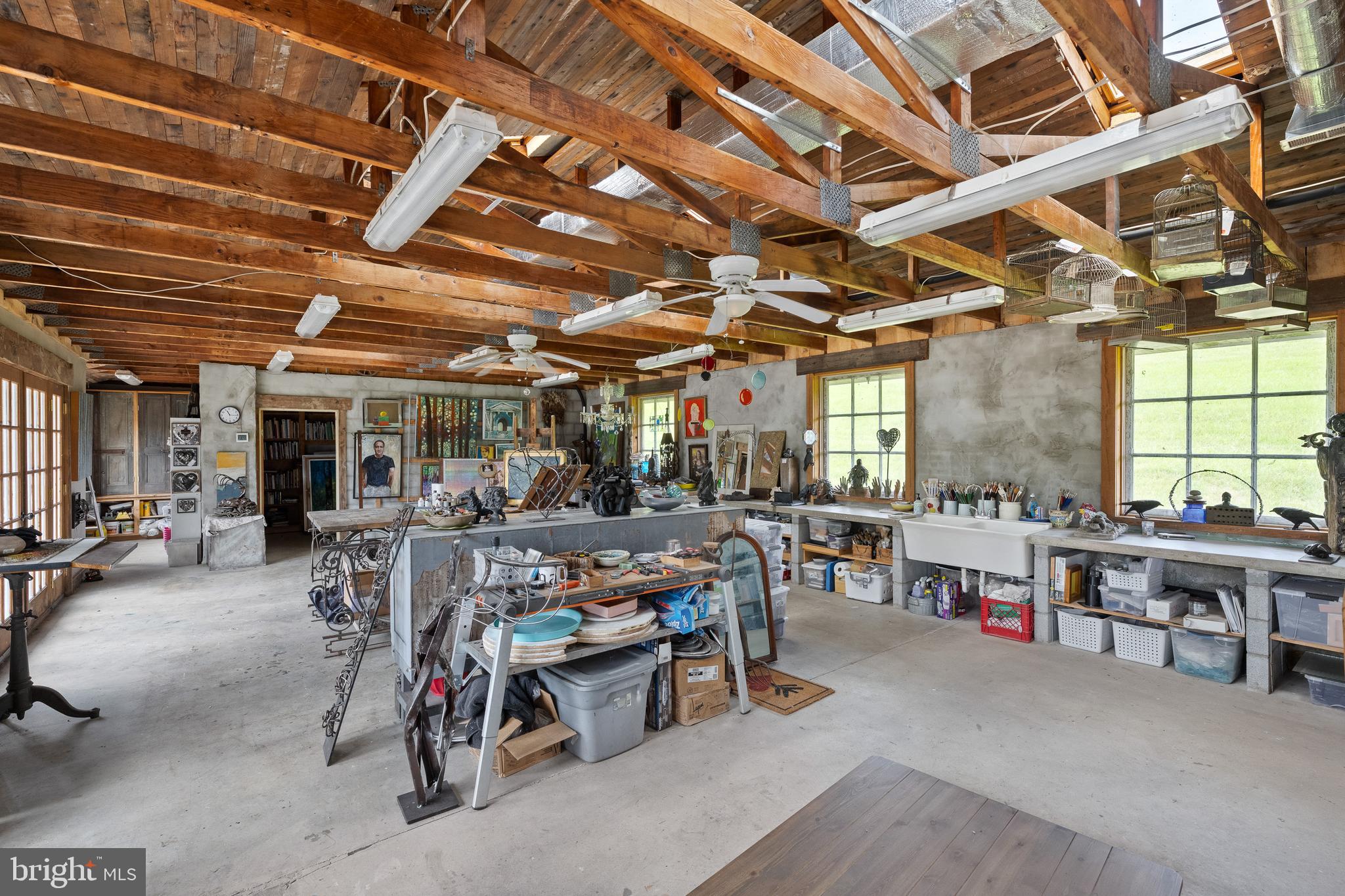 1740 Lenape Road West Chester, PA 19382 - Photo 107 of 120 Art Studio in Converted Stable