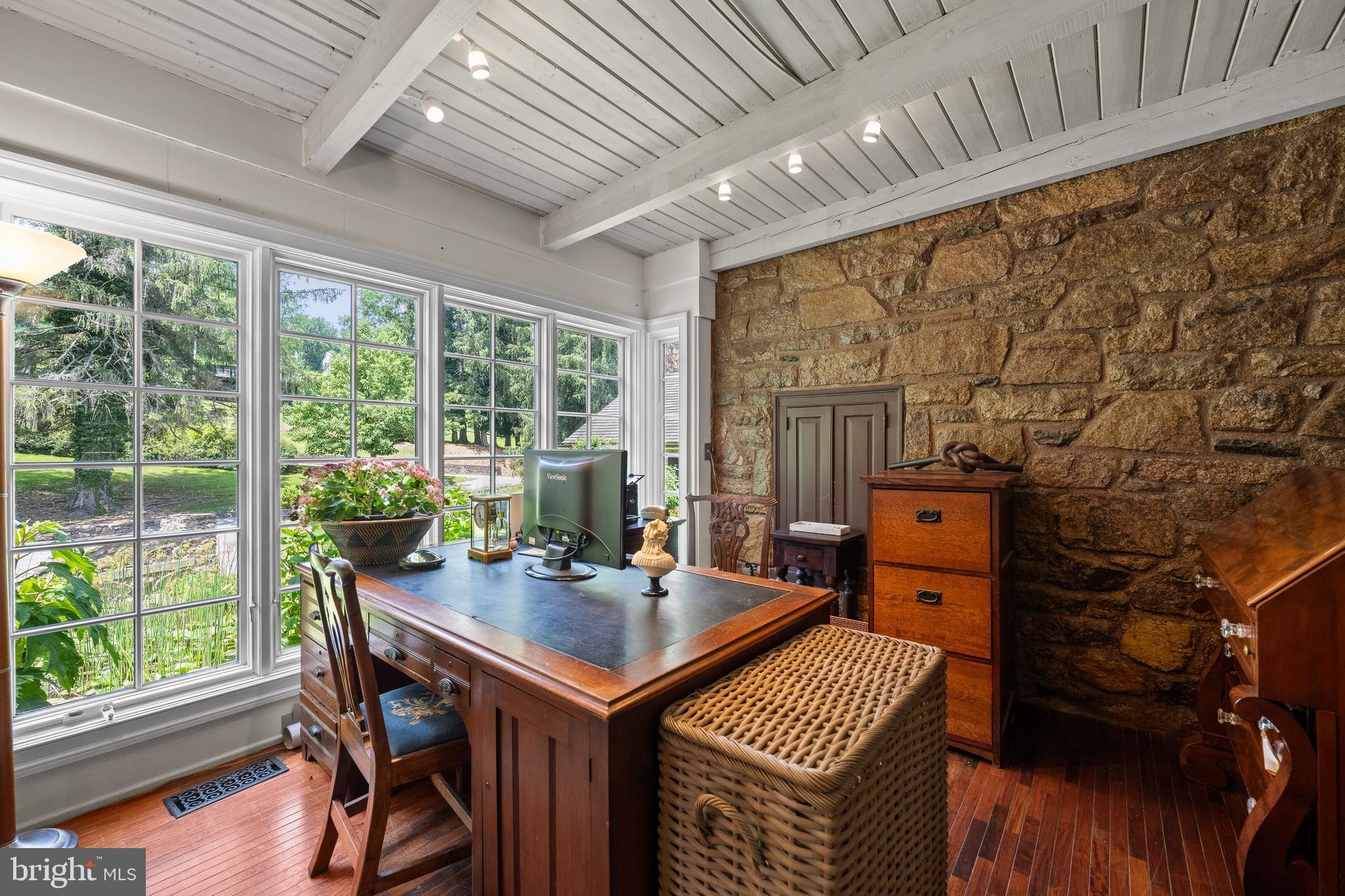 1740 Lenape Road West Chester, PA 19382 - Photo 30 of 120 a view of a dining room with furniture window and outside view