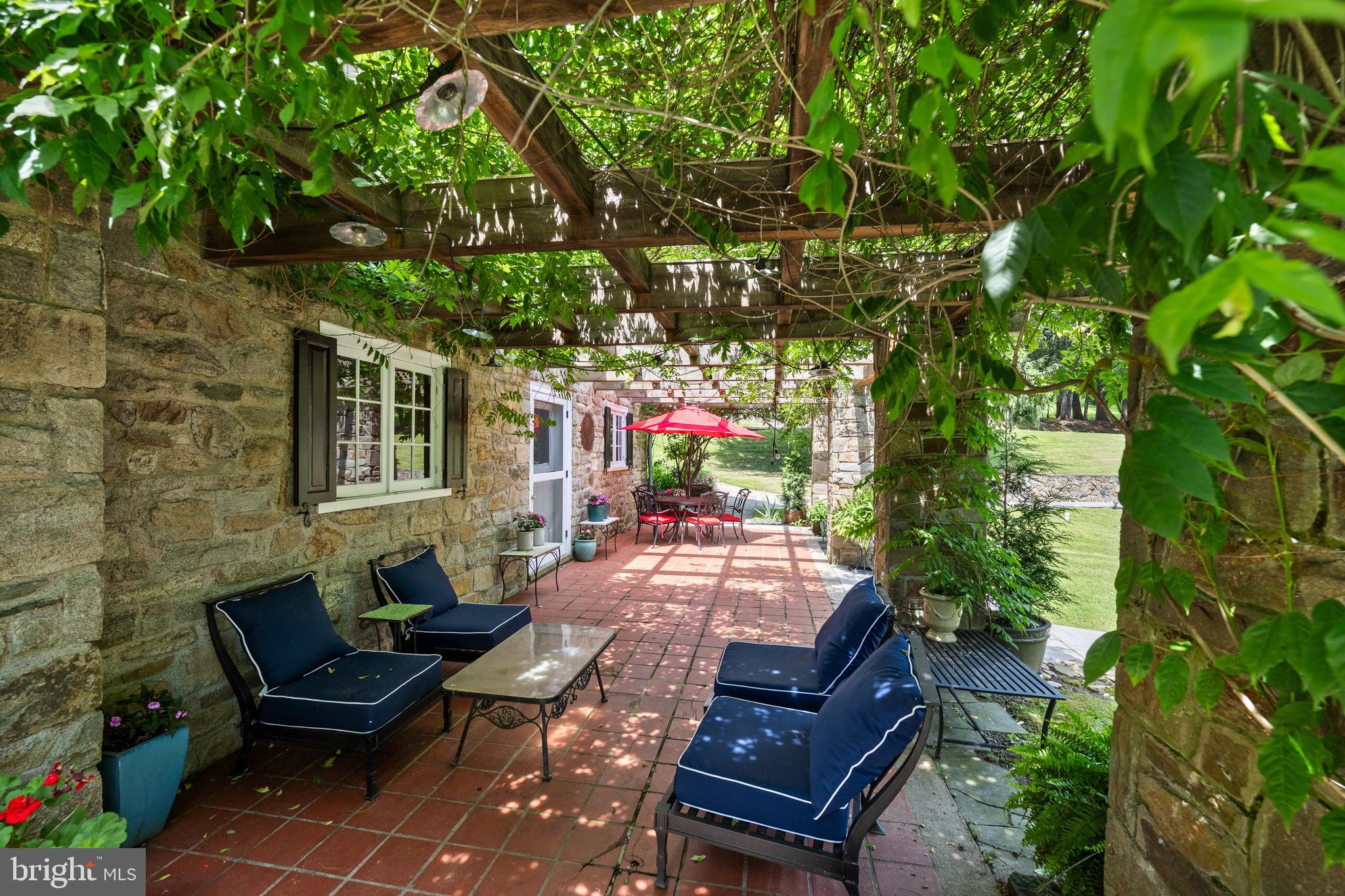 1740 Lenape Road West Chester, PA 19382 - Photo 60 of 120 Patio Under Trellis