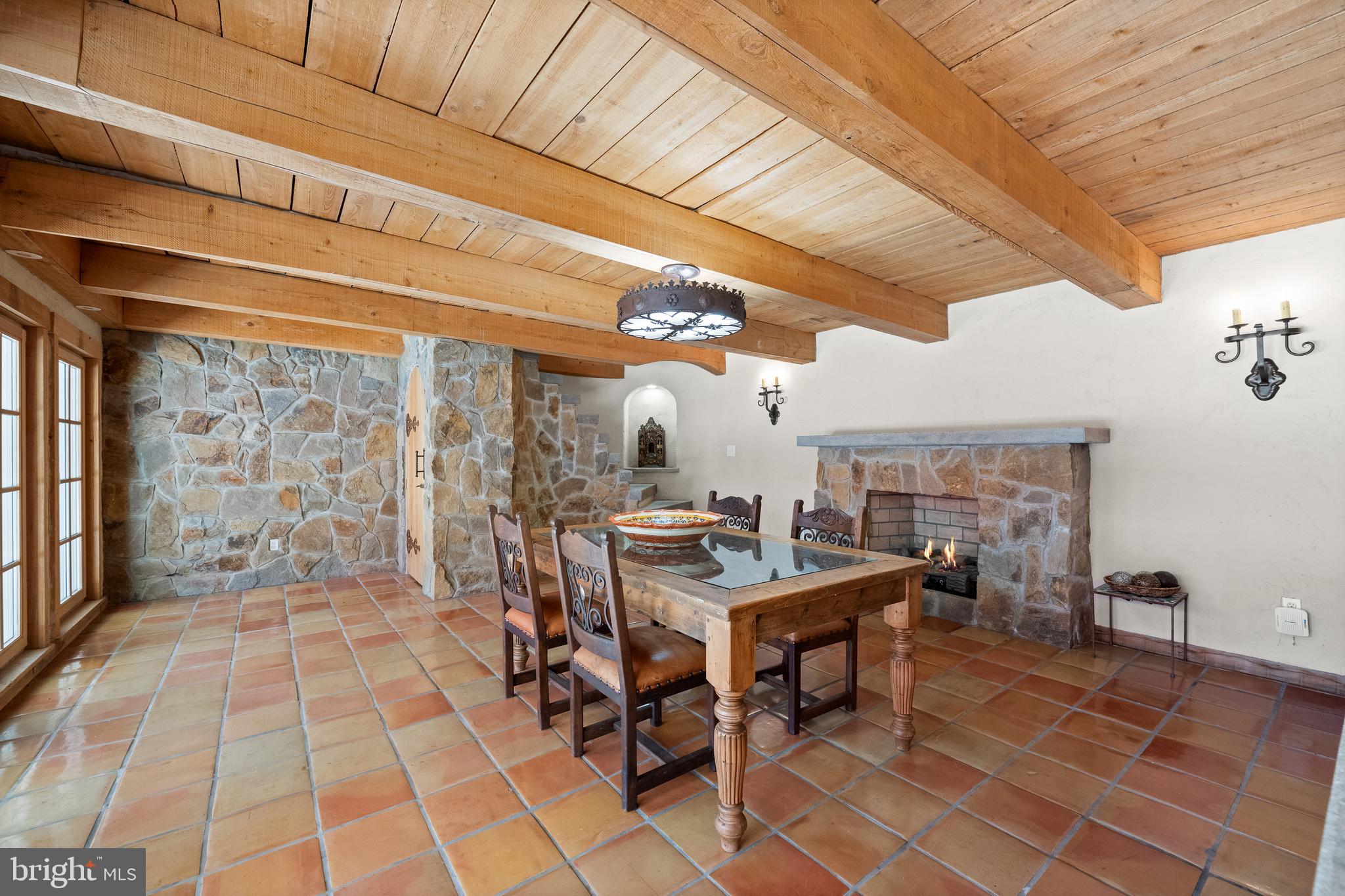 1740 Lenape Road West Chester, PA 19382 - Photo 72 of 120 Stone Stairs to Second Floor