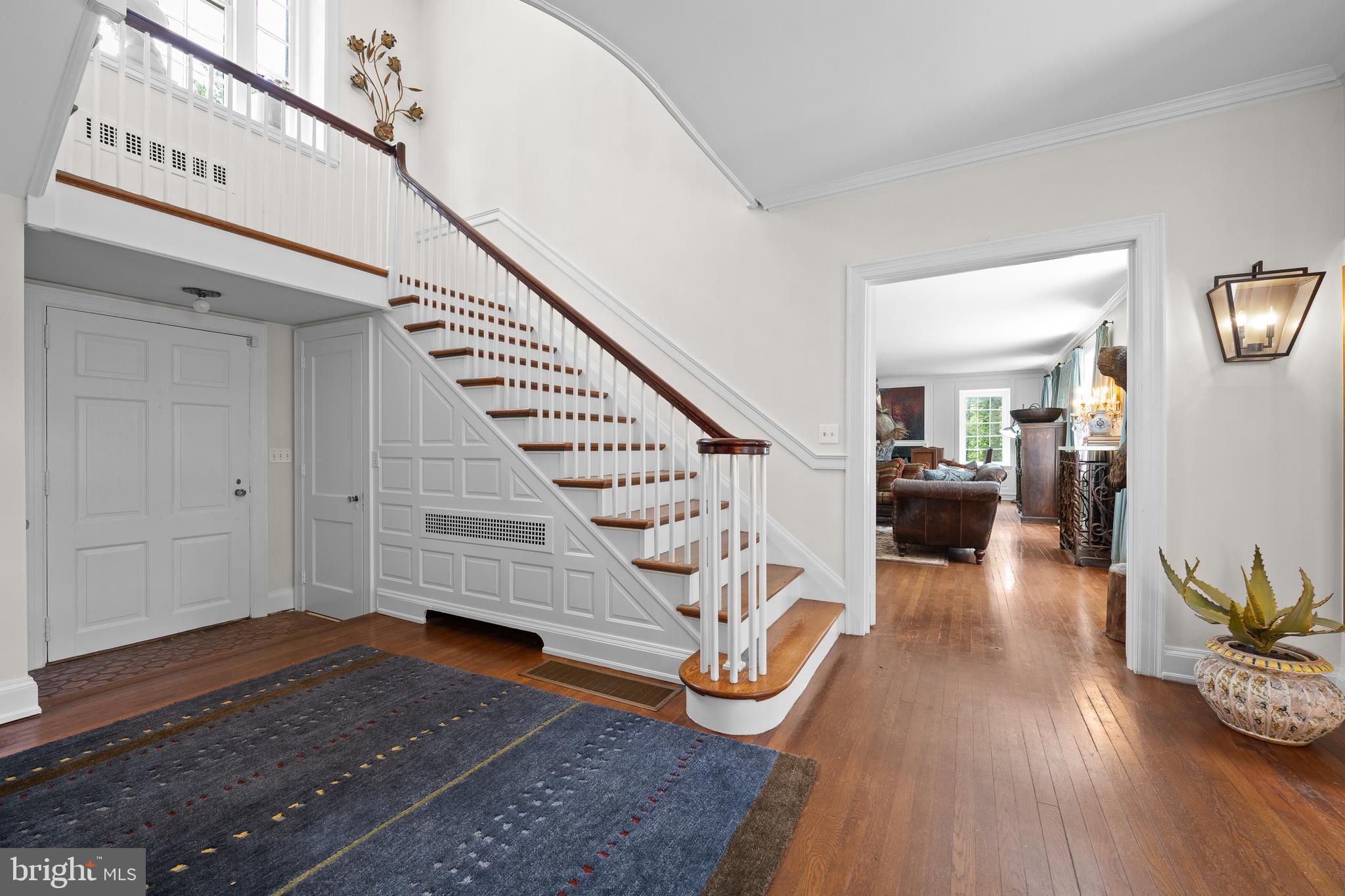1740 Lenape Road West Chester, PA 19382 - Photo 10 of 120 a view of entryway livingroom and hall with wooden floor