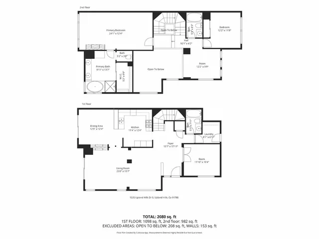 $878,000 | 1535 Upland Hills Drive South, Upland, CA 91786