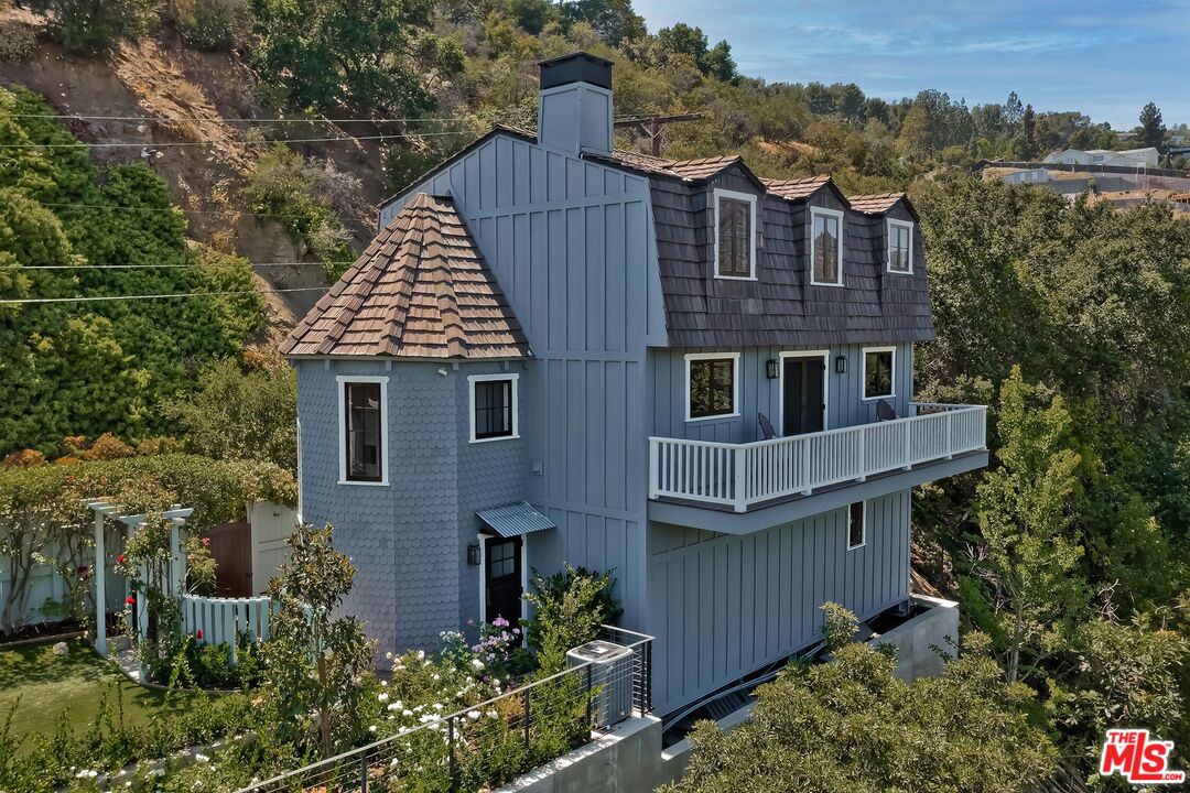 13240 Chalon Road Los Angeles, CA 90049 - Photo 31 of 46 an aerial view of a house