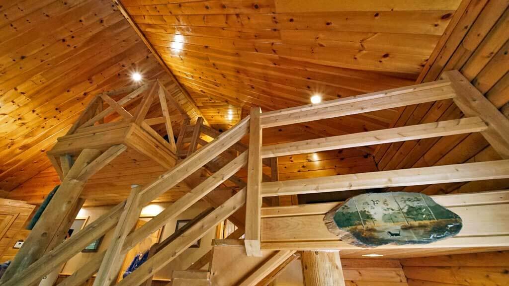97 South Oakfield Road Linneus, ME 04730 - Photo 30 of 78 stairway-97-south-oakfield-