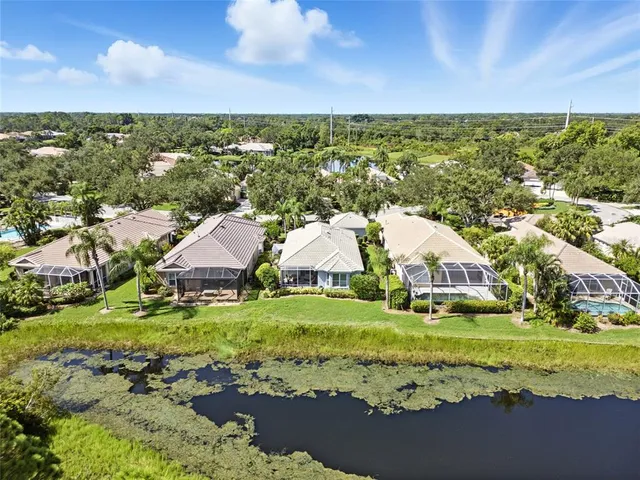 a view of a yard with an outdoor space