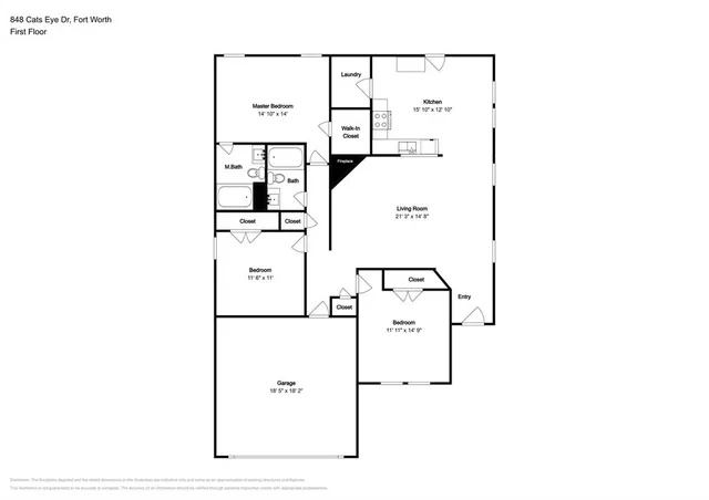 $1,845 | 848 Cats Eye Drive, Fort Worth, TX 76179